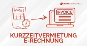 Kurzzeitvermietung E-Rechnung